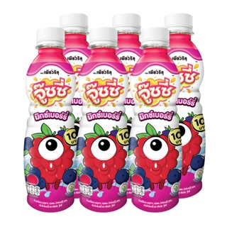 เพียวริคุ จู๊ซซี่ รสมิกซ์เบอร์รี่ บรรจุ 280ml ยกแพ็ค 6ขวด PURIKU JUICEE MIXED BERRY