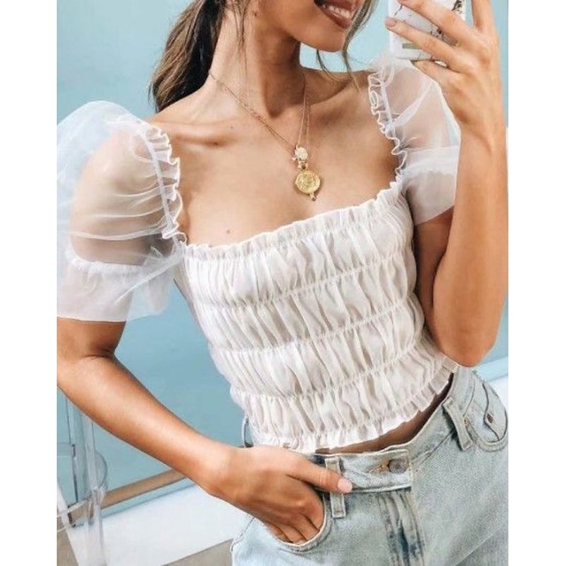 Sava Collective: FREYA RUCHED TOP