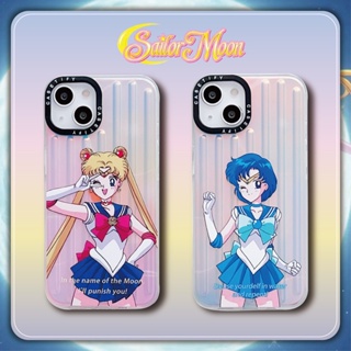 【Sailor Moon】เคสโทรศัพท์มือถือ TPU กันกระแทก ปิดด้านหลัง ลายเซเลอร์มูนน่ารัก แฟชั่น สําหรับ iPhone 14 Pro MAX 13 Pro MAX 12 Pro 11 Pro MAX