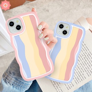 เคสโทรศัพท์มือถือ แบบนิ่ม สีรุ้ง สีสันสดใส สําหรับ Vivo Y36 Y02 Y35 Y15s V25E V25 Y16 Y17 Y22 Y20 Y21 Y12 Y15 Y11 Y33s Y15A Y12s Y21s V23E Y75 Y91C V20 Y12i Y91 T1 Y1s Y55 Y30