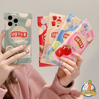 เคสโทรศัพท์มือถือ ซิลิโคนนิ่ม กันกระแทก ลาย Lays Potato Chip แฟชั่น สําหรับ iPhone 14 13 12 11 Pro Max X Xr Xs Max 8 7 6 6s Plus SE