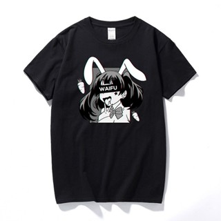 เสื้อโอเวอร์ไซ Hentai อะนิเมะเสื้อยืด Otaku Lewd Hentai สาวน่ารักมังงะ Ahegao Tshirt คาวาอี้สาวเซ็กซี่กราฟิก Tshirt เสื้