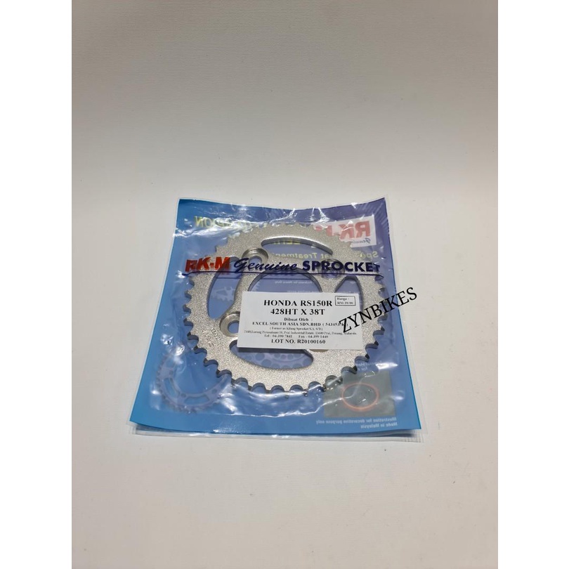 RK FRONT REAR 428 SPROCKET HONDA RS150 RS150R RSX 150 WINNER X