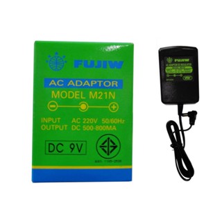 อะแดปเตอร์ FUJIW M21N AC/DC ADAPTOR DC-9V 5.5x2.1mm -ใน +นอก