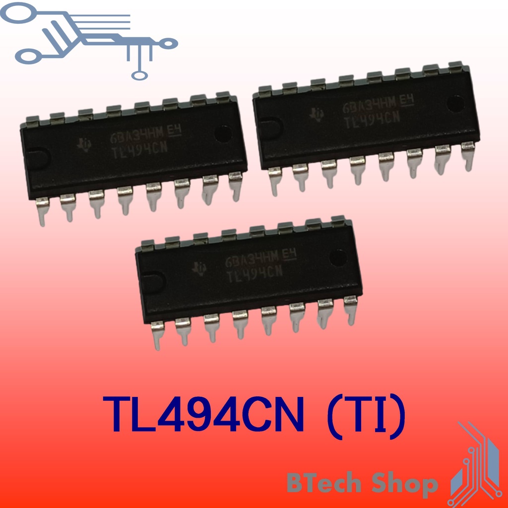 TL494CN "TI" IC PWM CONTROLLER (DIP-16P)