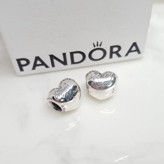 Pandora​ ชาร์ม​ หัวใจ Mickey​ &amp;​ Minnie ขายเป็นคู่