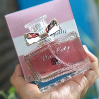 ราคาต่อขวด น้ำหอมผู้หญิง BN MISS PRETTY ขนาด 100 มล. กลิ่นหอมจากดอกไม้นานาพันธุ์นุ่มนวลและอ่อนโยน ฟีลสาวทรงเสน่ห์และข...