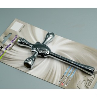 Prolux Deluxe 4-Way Wrench บล็อค 4 ทาง ไขหัวเทียน   เบอร์ #8 , #9 , #10 , #12