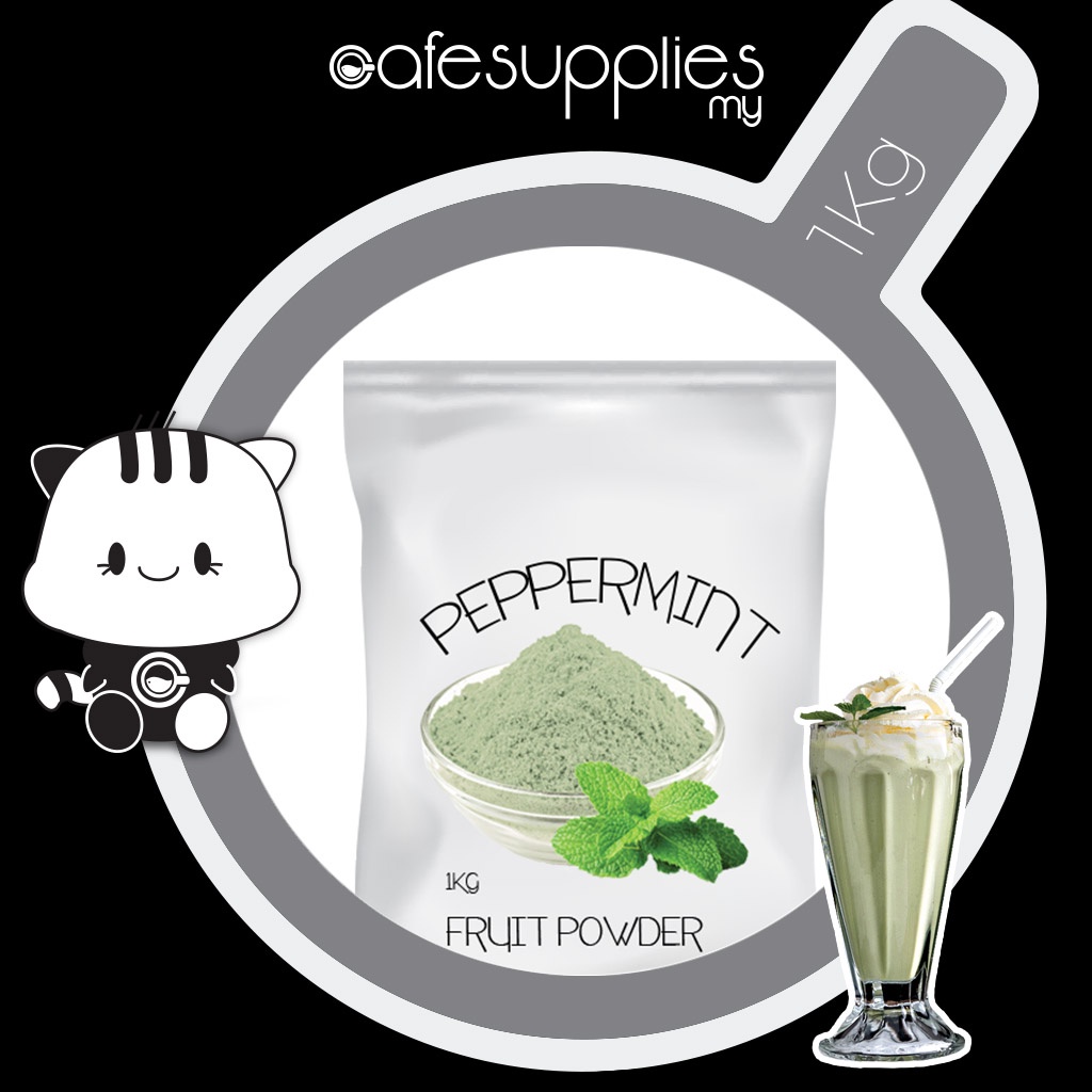 PEPPERMINT FRUIT POWDER 1KG นําเข้า (สําหรับ MAKING PASTRAIES, MOONCAKE, BEVERAGES, DESERTS, BAKING)