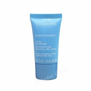 Clarins Hydra Essentiel Silky Cream 15 ml. ผิวเปล่งปลั่ง กระจ่างใส