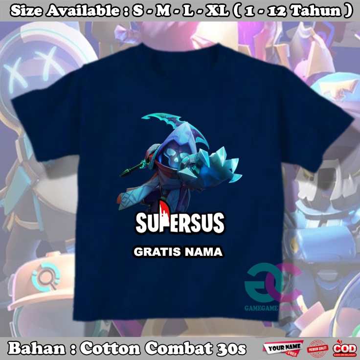 เสื้อยืดเด็กชาย Bounty Hunter / เกม Bounty Hunter Super Sus 154 เสื้อผ้าเด็ก
