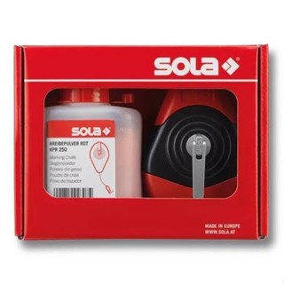 SOLA NO.66110642 CLP 30 SET R chalk line + powder CLP 30 + KPR 250 red Factory Gear By Gear Garage