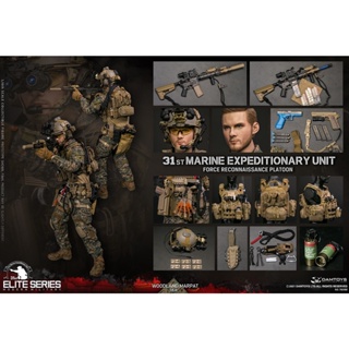 🕊️พร้อมส่ง ฟิกเกอร์ โมเดล ของสะสม DAMTOYS 78089 1/6 31st MARINE EXPEDITIONARY UNIT FORCE RECONNAISSANCE PLATOON