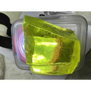 Cubic zirconia Peridot 45x35mm 161 gram 1 pieces