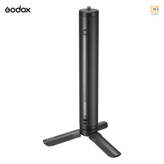 Godox BPC-01 พาวเวอร์แบงก์ 10000mAh เอาท์พุต USB และพอร์ตอินพุต Type-C เอาท์พุต พร้อมขาตั้งกล้อง ขนาดเล็ก สายชาร์จ USB สําหรับแฟลชกล้อง ไฟ LED มือถือ