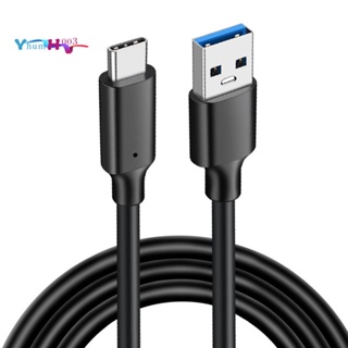 USB3.2 10Gbps Type C Cable USB A to Type-C 3.2 Data Transfer USB C SSD Hard Disk Cable PD 60W 3A Quick Charge 3.0 ,1M