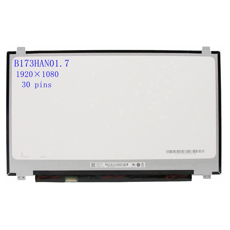 17.3 แล็ปท็อปหน้าจอ Lcd B173HAN01.7 LP173WF4 SPF6 LP173WF4-SPF1 SPF5 สําหรับ Lenovo Legion Y730-17IC