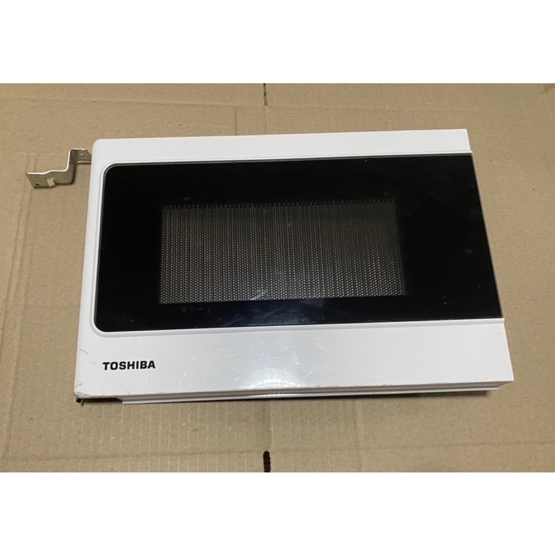 ฝาประตูไมโครเวฟ Toshiba รุ่น ER-SGM20(W) TH(เป็นสินค้าถอดจากเครื่อง มือสอง) #อะไหล่ #อะไหล่ไมโครเวฟ