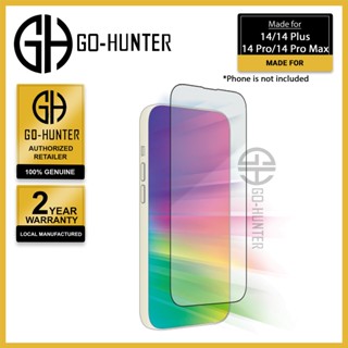 Zagg ถาดกระจก ขอบพลัส สําหรับ iPhone 14 [ Pro Max / Pro / Plus ] รวมถาดติดตั้ง - RPF 30 Vision Guard
