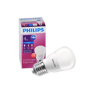 หลอด LED PHILIPS BULB 4 วัตต์ E27 COOLDAYLIGHT