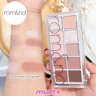 Rom&nd-Better Than Palette Secret Garden พาเลทอายแชโดว์เนื้อแมตต์ ชิมเมอร์