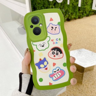 เคส OPPO Reno 8Z 5G เคส OPPO Reno 7Z 5G เคส OPPO F9 A12 A7 A5S เคส OPPO Reno5 Reno 5 7 8 Z 5G เคสโทรศัพท์มือถือแบบนิ่ม ลายการ์ตูนน่ารัก สําหรับ