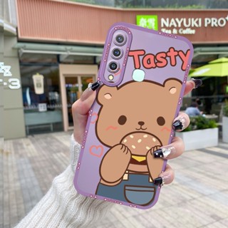 สําหรับ vivo y19 y5s เคสการ์ตูนหมีน่ารัก กันกระแทก ขอบสี่เหลี่ยม เคสนิ่ม ซิลิโคน เคสแบบเต็ม ป้องกันกล้อง แองเจิลอาย เคส