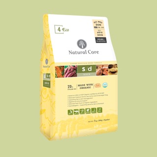 Natural Core Eco 4 S/D Duck 1 kg. สูตรเนื้อเป็ดเหมาะสำหรับสุนัขที่ต้องการลดน้ำหนัก นำเข้าจากประเทศเกาหลี🇰🇷