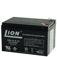 แบตเตอรี่แห้งของแท้ 12v 12ah LION (HGL12V-12AH) มีประกัน1ปี