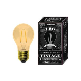 หลอด LED LAMPTAN VINTAGE 6 วัตต์ WARMWHITE E27