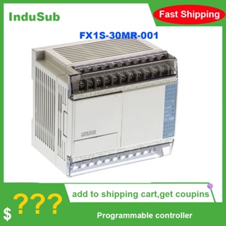 Fx1s-30mr-001 ใหม่ โมดูลควบคุมลอจิกอัตโนมัติ plc ตั้งโปรแกรมได้