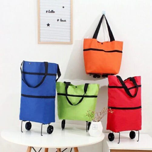 MULTIPURPOSE SHOPPING TROLLEY BAG WITH WHEELS / TROLLEY SHOPPING BAG 01