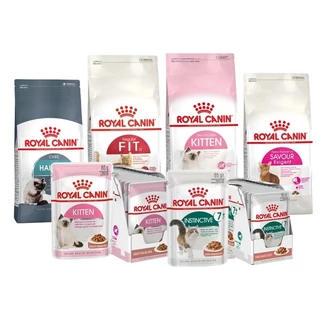 Royal Canin รอยัลคานิน อาหารแมว อาหารแมวแบบเม็ด อาหารแมวคานิน แบบแบ่งขาย ถุงละ 400 กรัม ของแท้ ของใหม่