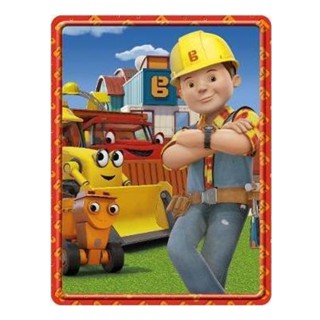 หนังสือดีบุก BOB THE BUILDER HAPPY พร้อมหนังสือ 2 เล่ม และสติกเกอร์ สําหรับเด็ก