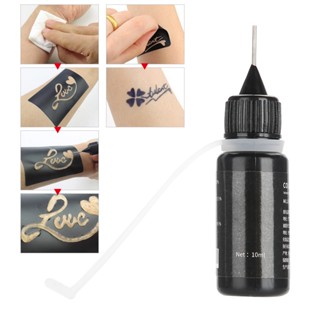 Tattoo Ink Paste หมึกรอยสักชั่วคราวติดทนนานกันน้ํา 10 มล.