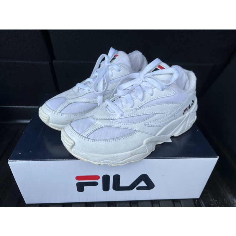 รองเท้ามือสอง Fila (Used) สีขาว Size 36 ของแท้!!