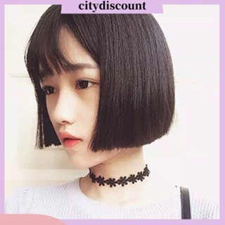 &lt;citydiscount&gt;  สร้อยคอBoho 80 S 90 S ชุดสีด ํายืดหยุ่น