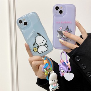 เคสโทรศัพท์มือถือ TPU แบบนิ่ม ลายการ์ตูนคลื่น สําหรับ iphone 14 Pro Max 13 Pro Max 12 Pro Max