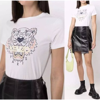 [เก็บ code ลดเพิ่ม 20%]พร้อมส่งในไทย📦 เสื้อยืด ผู้หญิง Kenzo Tiger**ของเเท้