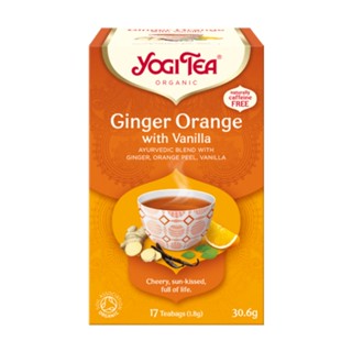 Natural Efe | Ginger Orange with Vanilla | Yogi Tea Organic