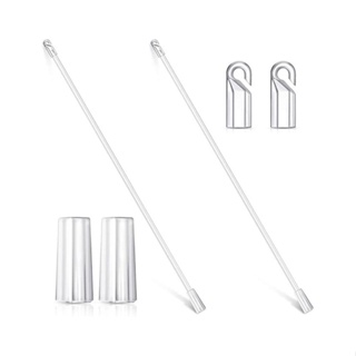 【Biho】แท่งไม้กายสิทธิ์ แบบใส 24 นิ้ว พร้อมตะขอเกี่ยว สําหรับ…