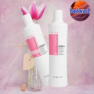 Fanola Volume Shampoo/Conditioner 350 ml. สำหรับเพิ่มวอลุ่ม เพิ่มเนื้อผมให้แข็งแรงและมีน้ำหนัก