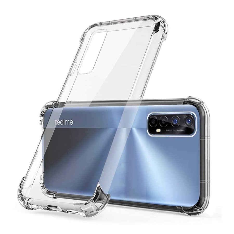 REALME NARZO 20 NARZO 20 PRO NARZO CASE SOFTCASE ANTI CRACK ANTICRCK SOFTCASE CLEAR CLEAR JELLY CASI