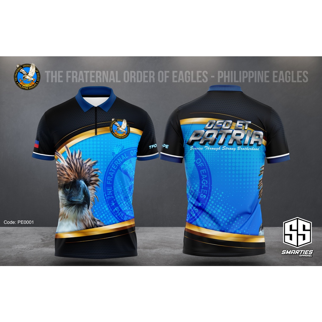 The Freother Order Of Eagles เสื้อโปโล Philippine Eagles Type B เสื้อระเหิด