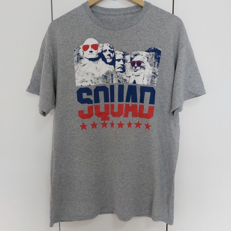 เสื้อยืด มือสอง Mount Rushmore SQUAD size L (LV1)