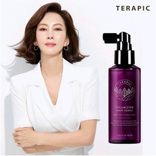 Terapic Volumizing hair tonic anti hair loss care โทนิคเกาหลี ขวดสีม่วง