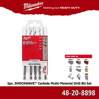 Milwaukee 48-20-8898 CARBIDE MULTI-MATERIAL DRILL BITS