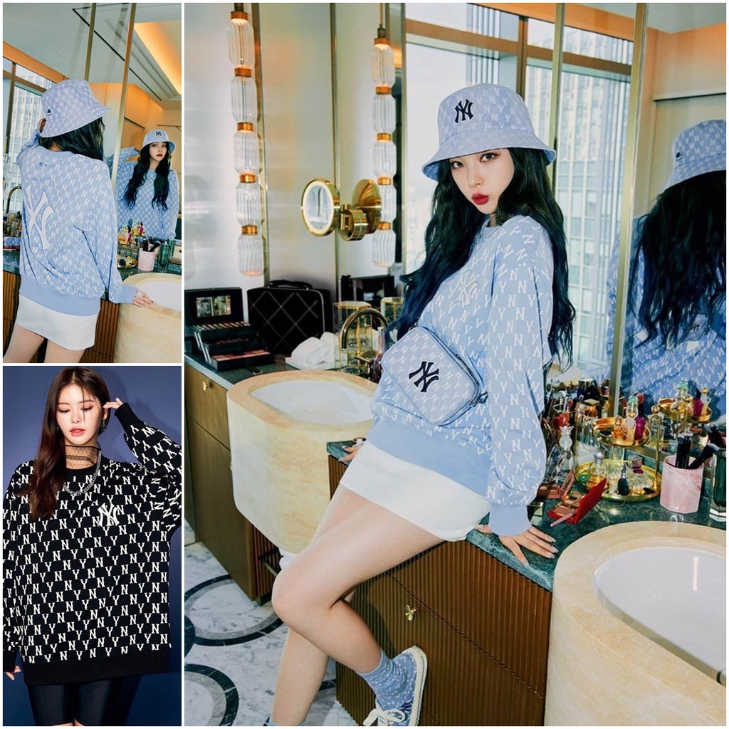 พร้อมส่งเสื้อกันหนาวนำเข้า%งานป้ายmlb