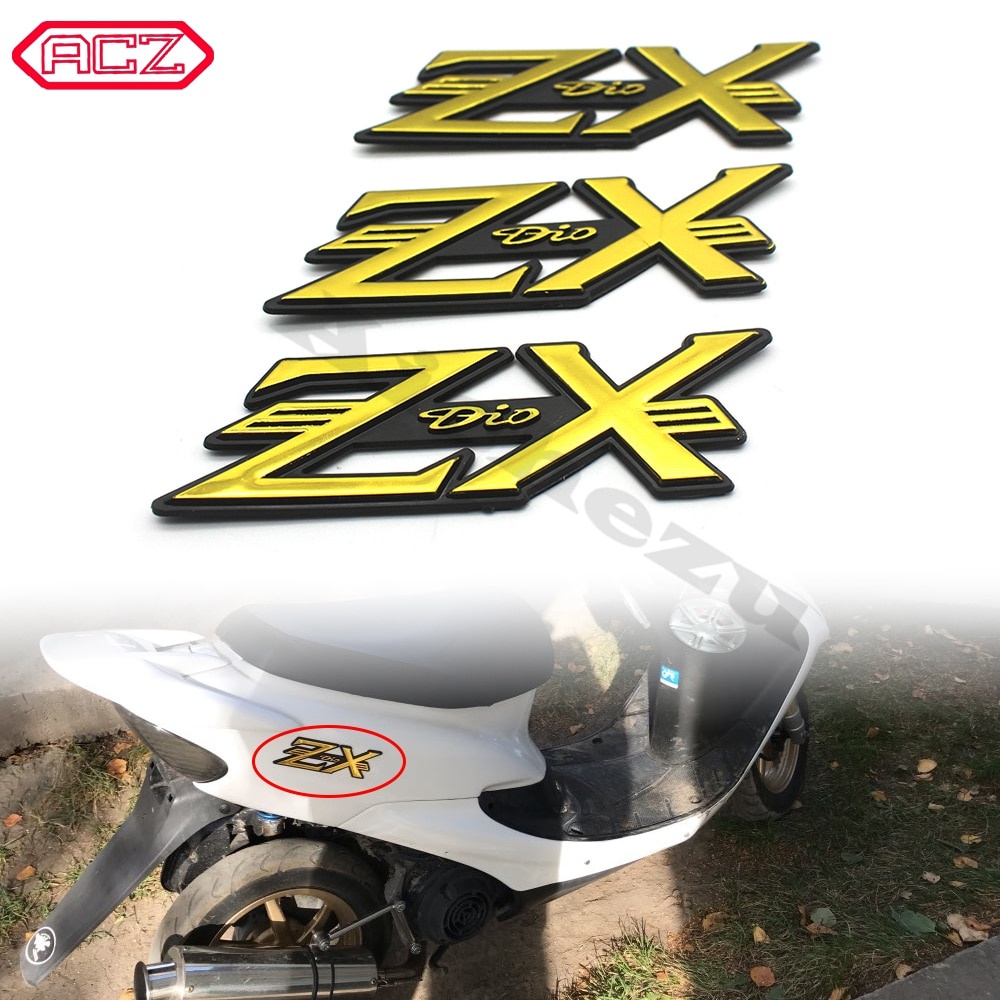 สติกเกอร์โลโก้ สําหรับติดตกแต่งรถจักรยานยนต์ สกูตเตอร์ Honda DIO ZX AF34 AF35