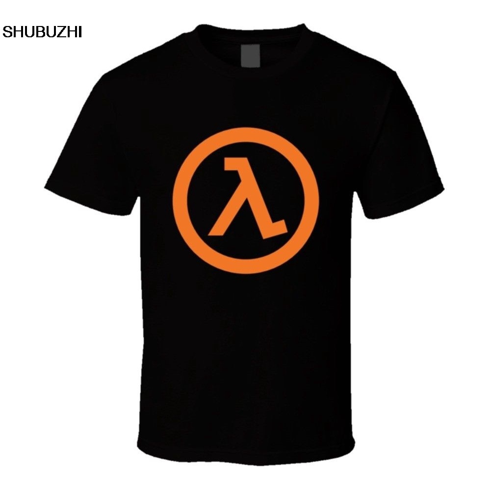 Half Life 2 - Lambda Video Game T เสื้อใหม่ล่าสุด Top Tees,แฟชั่นสไตล์ผู้ชาย Tee